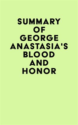 Imagen de portada para Summary of George Anastasia's Blood and Honor
