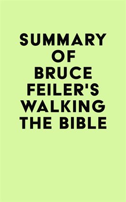 Cover image for Summary of Bruce Feiler's Walking the Bible