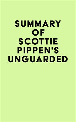Cover image for Summary of Scottie Pippen's Unguarded