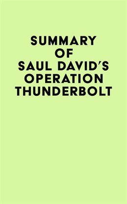 Cover image for Summary of Saul David's Operation Thunderbolt