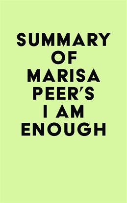 Cover image for Summary of Marisa Peer's I Am Enough