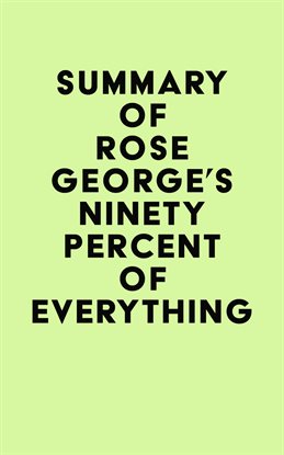 Cover image for Summary of Rose George's Ninety Percent of Everything