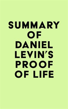 Imagen de portada para Summary of Daniel Levin's Proof of Life
