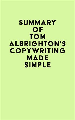 Cover image for Summary of Tom Albrighton's Copywriting Made Simple