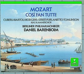 Cover image for Mozart : Cosi fan tutte
