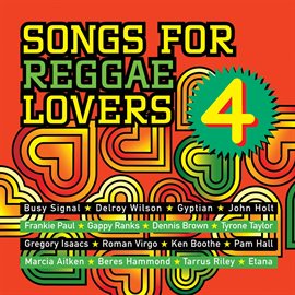 Cover image for Songs For Reggae Lovers Vol. 4