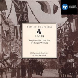 Cover image for Elgar: Symphony No. 1 In A Flat, Cockaigne Overture