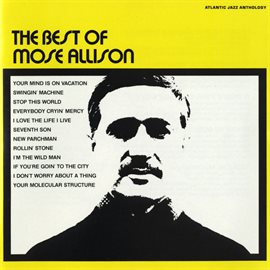 Cover image for The Best Of Mose Allison