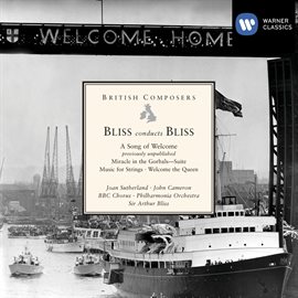 Cover image for Bliss conducts Bliss: A Song of Welcome etc