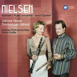 Cover image for Nielsen: Clarinet & Flute Concertos, Wind Quintet