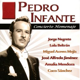 Cover image for Pedro Infante: Concierto Homenaje