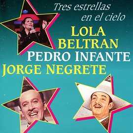 Imagen de portada para Lola Beltran, Pedro Infante y Jorge Negrete : Tres Estrellas En El Cielo, Vol. II