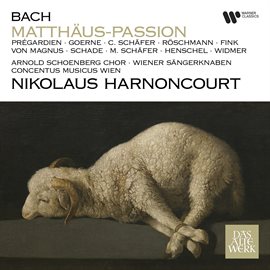 Cover image for Bach: Matthäus-Passion, BWV 244 (Recorded 2000)