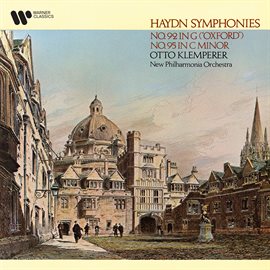 Cover image for Haydn: Symphonies Nos. 92 "Oxford" & 95