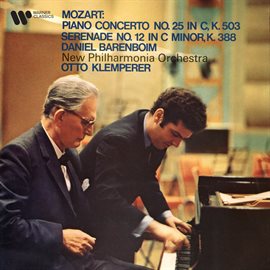 Cover image for Mozart: Piano Concerto No. 25, K. 503 & Serenade No. 12, K. 388