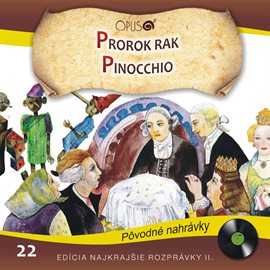 Cover image for Najkrajšie rozprávky II., No.22: Prorok Rak/Pinocchio