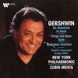 Cover image for Gershwin: An American in Paris, Selections from Porgy and Bess & Cuban Overture