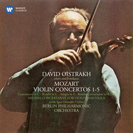 Cover image for Mozart: Violin Concertos & Sinfonia concertante for Violin and Viola