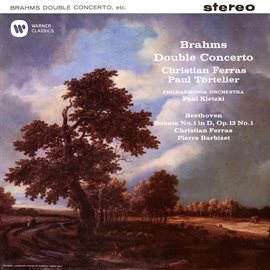 Cover image for Brahms: Double Concerto, Op. 102 - Beethoven: Violin Sonata, Op. 12 No. 1