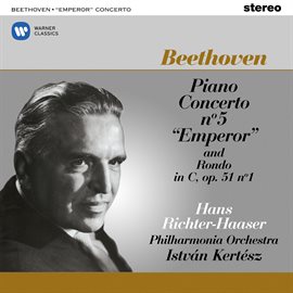 Cover image for Beethoven: Piano Concerto No. 5, Op. 73 "Emperor" & Rondo, Op. 51 No. 1