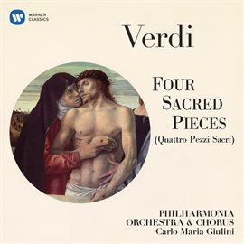 Cover image for Verdi: Four Sacred Pieces