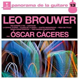 Imagen de portada para Brouwer: Guitar Pieces