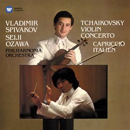 Cover image for Tchaikovsky: Violin Concerto & Capriccio italien