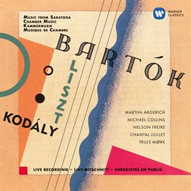 Cover image for Kodály: Duo for Violin and Cello - Bartók: Contrasts - Liszt: Concerto pathétique (Live at Sarato...