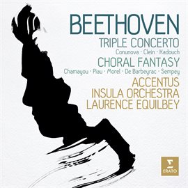 Cover image for Beethoven: Triple Concerto & Choral Fantasy