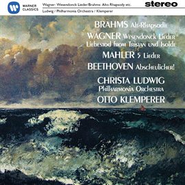 Cover image for Christa Ludwig sings Brahms, Wagner, Mahler &  Beethoven