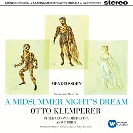 Cover image for Mendelssohn: A Midsummer Night's Dream, Op. 61