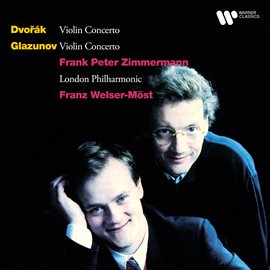 Cover image for Glazunov: Violin Concerto, Op. 82 - Dvořák: Violin Concerto, Op. 53