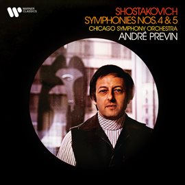 Cover image for Shostakovich: Symphonies Nos. 4 & 5