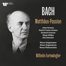 Cover image for Bach, JS: Matthäus-Passion, BWV 244 (Live)