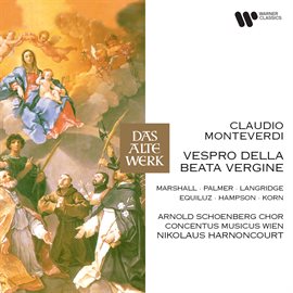 Cover image for Monteverdi: Vespro della Beata Vergine, SV 206