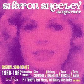 Cover image for Sharon Sheeley: Songwriter