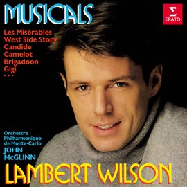 Cover image for Musicals: Les misérables, West Side Story, Candide, Camelot, Brigadoon, Gigi...