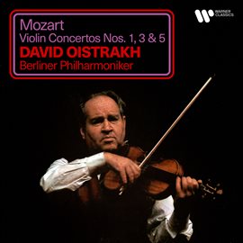 Cover image for Mozart: Violin Concertos Nos. 1, 3 & 5 "turkish"