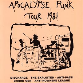 Cover image for Apocalypse Punk Tour 1981