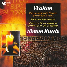 Cover image for Walton: Symphony No. 1 & Belshazzar's Feast