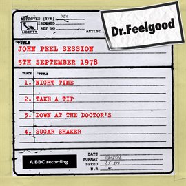 Cover image for Dr Feelgood - John Peel Session (5th September 1978)