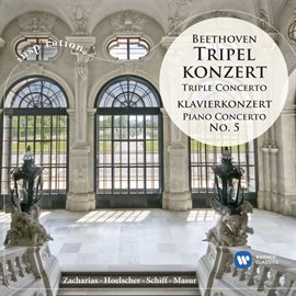 Cover image for Beethoven: Tripelkonzert, Op. 56 & Klavierkonzert No. 5 "Emperor", Op. 73