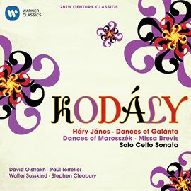 Cover image for 20th Century Classics: Kodaly