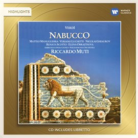 Cover image for Verdi: Nabucco