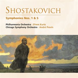 Cover image for Shostakovich: Symphonies Nos. 1 & 5