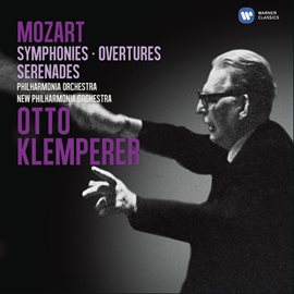 Cover image for Mozart: Symphonies & Serenades (Klemperer Legacy)