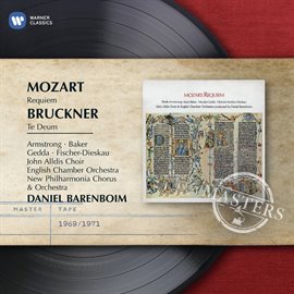 Cover image for Mozart: Requiem - Bruckner: Te Deum