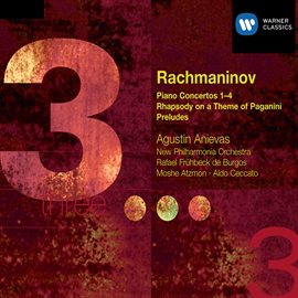 Cover image for Rachmaninov: Piano Concertos Nos. 1 - 4, Rhapsody on a Theme of Paganini & Preludes