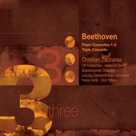 Cover image for Beethoven: Piano Concertos Nos. 1 - 5 & Triple Concerto