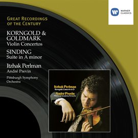 Cover image for Korngold & Goldmark: Violin Concertos